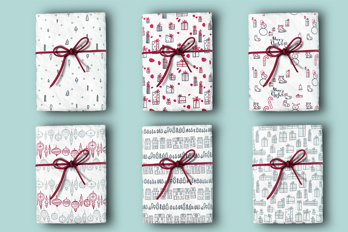 Nordic Christmas -pattern collection, a Pattern Graphic by Ja Polina ArtShop (Photo 3 of 6)