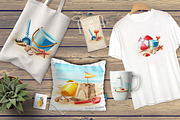 On the Sunny Sand, a Seasonal Illustration by Daria Ustiugova (Thumbnail 11 of 11)