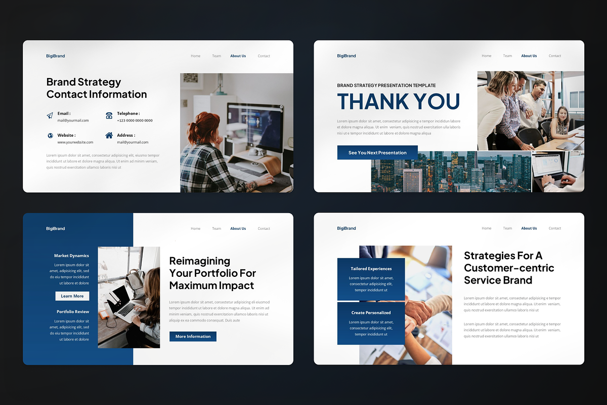 Brand Strategy Google Slides, a Presentation Template by SquidPixey (Photo 4 of 7)