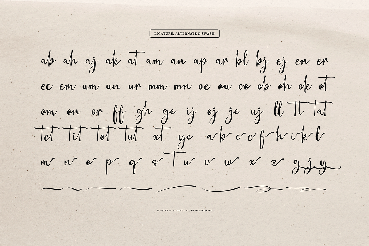 Kasalyra Squeak | Signature Font, a Script Font by Denustudios (Photo 12 of 12)
