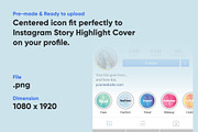 Cova Instagram Story Highlight Cover, a Social Media Template by SignalSupply (Thumbnail 2 of 6)