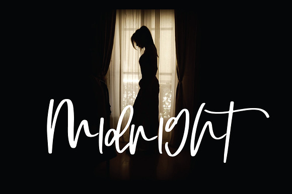 Midnight Font preview 6