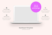 MacBook™ Mockup with a Features List, a Device Mockup by eppearance (Thumbnail 2 of 5)