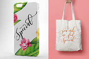 Bougenville Script, a Script Font by Get Studio (Thumbnail 7 of 8)