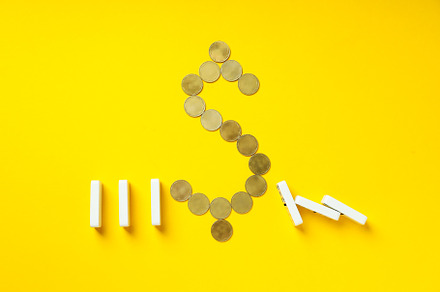 Concept of financial, economic problems and inflation, a Business Photo by AtlasStudio