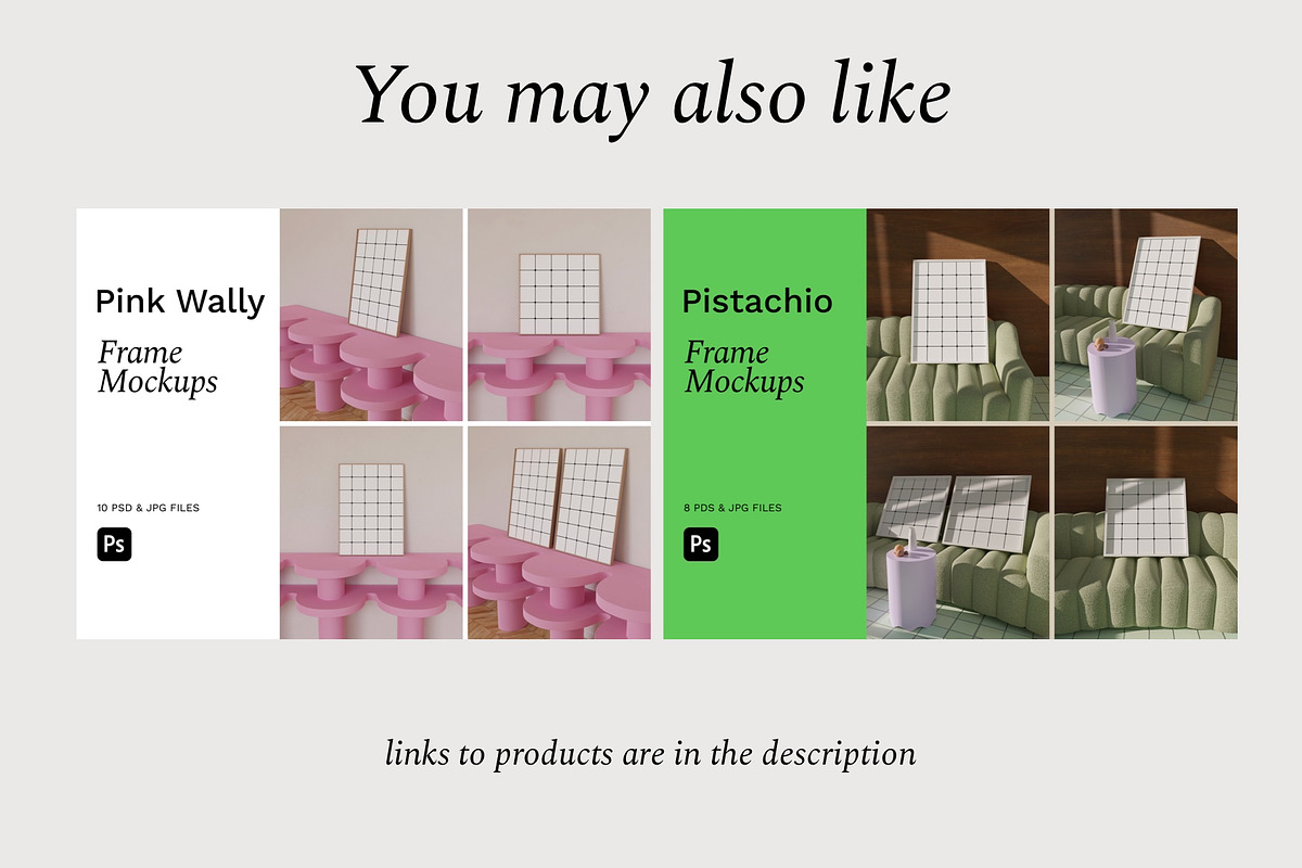 Frame Mockup Bundle NOAH, a Print Template by Bonumo (Photo 13 of 13)