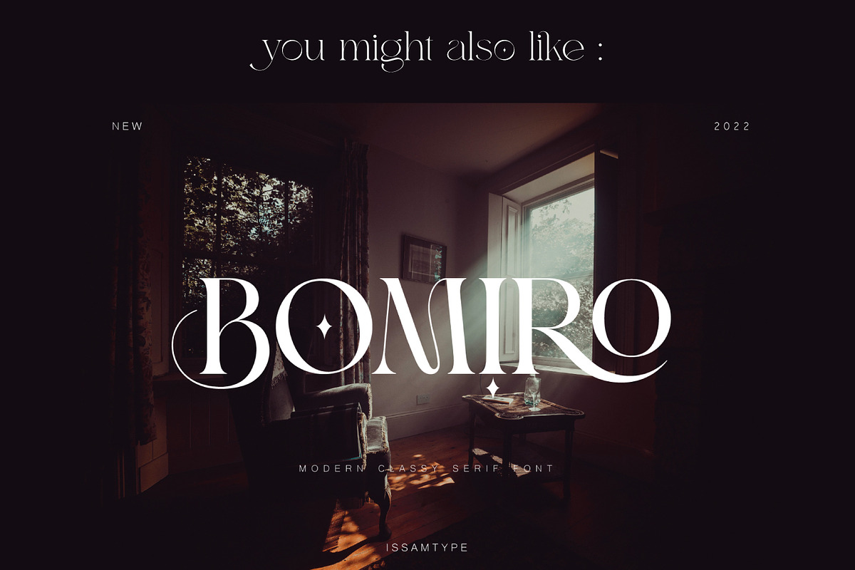Diastema – Modern Ligature Typeface, a Serif Font by Issam Type (Photo 13 of 14)