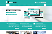 BootClean - Business Template, a Bootstrap Template by Sunflower Theme (Thumbnail 2 of 2)