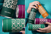 Slim Can - Hand Scene, a Packaging Mockup by TD Mockup (Thumbnail 3 of 4)