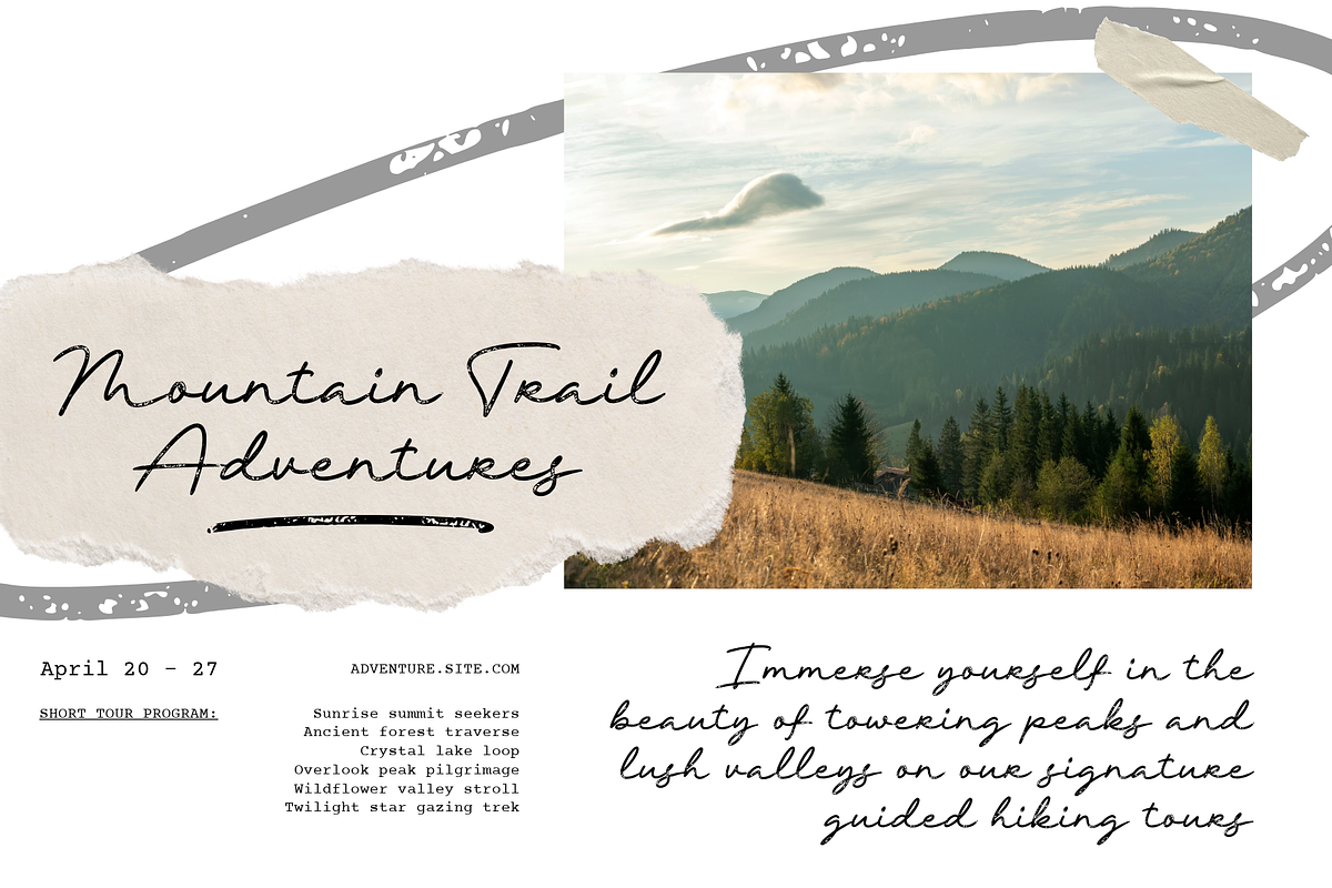 Daily Montana - A Handwritten Font, a Handwritten Font by Ainun Jinan (Photo 3 of 9)