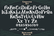 Highlander, a Font by Drizy (Thumbnail 5 of 12)
