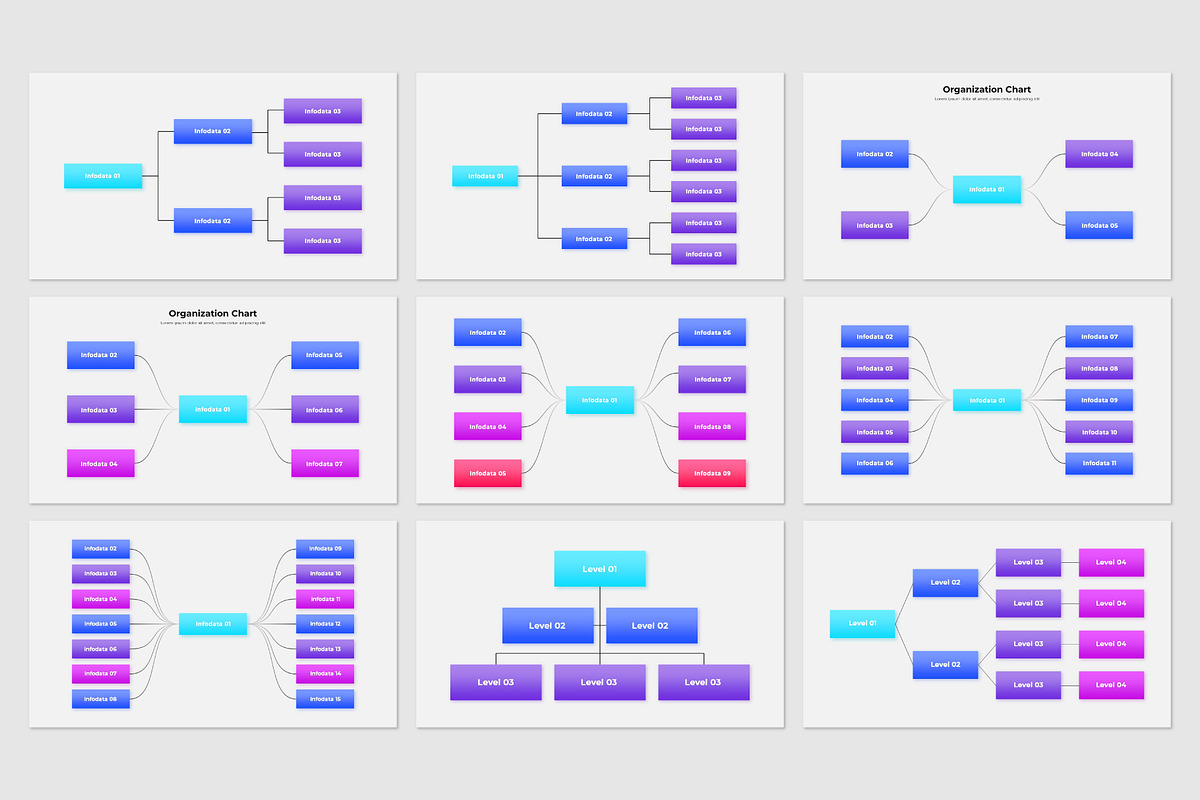 Organizational Charts Templates, a Presentation Template by Abert (Photo 6 of 9)
