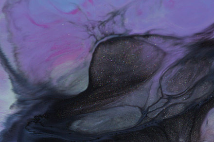Sparkling paint fluid stains liquid flow texture