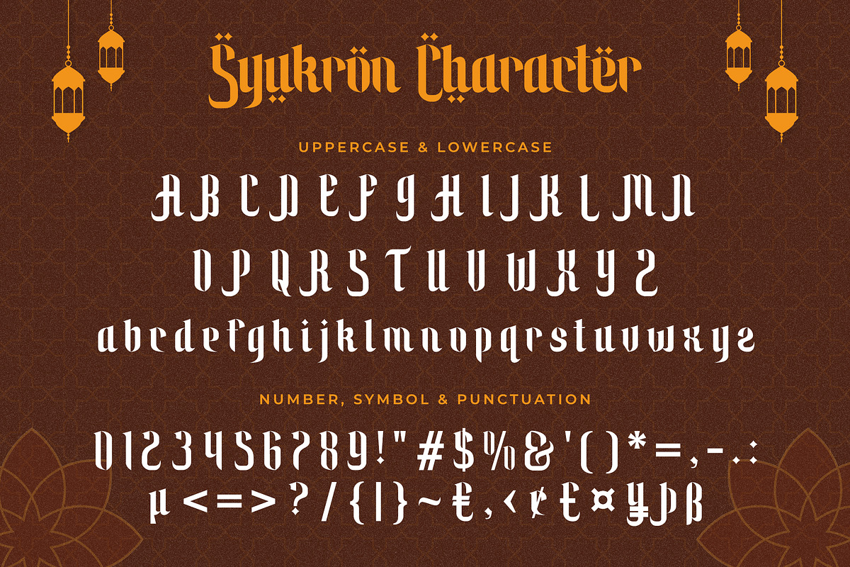 Syukron - Arabic Font Style, a Serif Font by agnyhasyastudio (Photo 17 of 19)