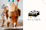 Birthday & Cakes Handmade Doodles, a Food Illustration by Nutalin Art (Thumbnail 15 of 16)