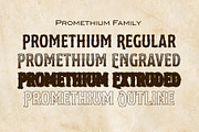 Promethium Font Family, a Serif Font by Mysterylab Designs (Thumbnail 4 of 9)