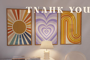 Retro Groovy Hippie Patterns, a Pattern Graphic by NassyArt (Thumbnail 9 of 9)