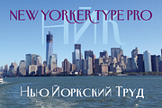 New Yorker Type - Classic and Pro, a Font by Wiescher Design (Thumbnail 3 of 7)
