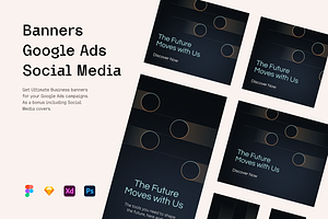 In Motion - Business Banners, a Social Media Template by Petr Bilek