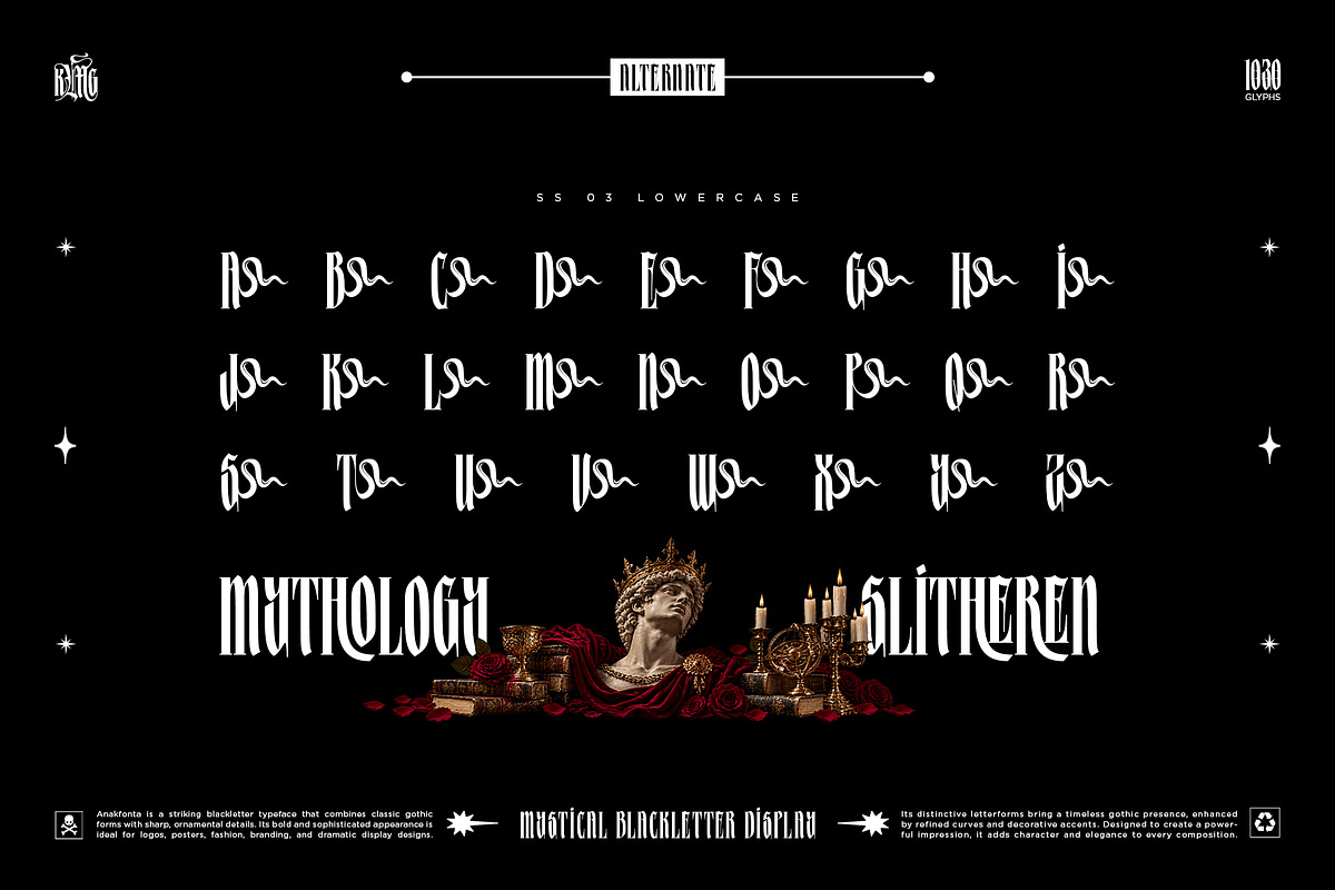 Anakfonta Typeface, a Blackletter Font by alit design (Photo 13 of 20)