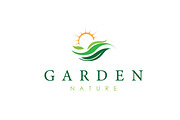 Garden logo with modern minimalist, a Branding & Logo Template by Maylianaw28 (Thumbnail 1 of 2)