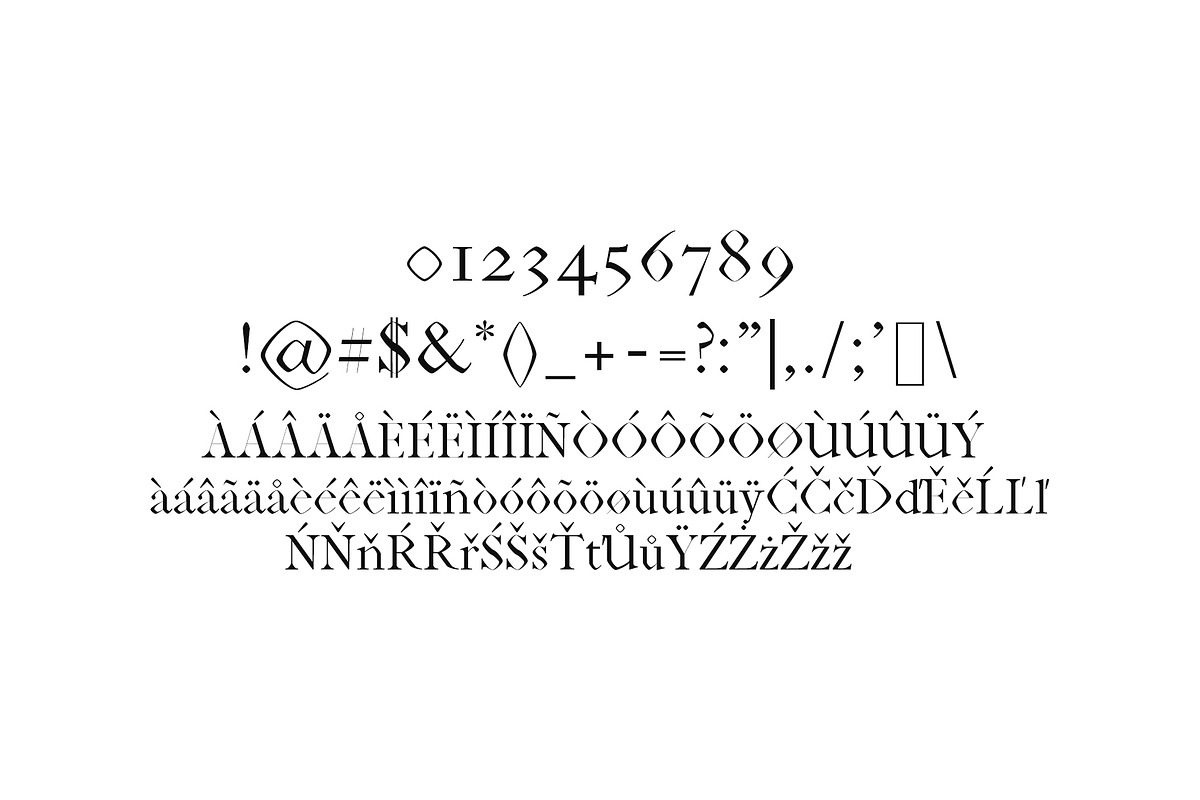 Janecia Serif Typeface preview 4