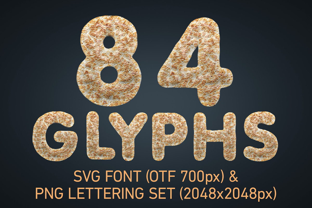 Pastry Font & PNGs, a Sans Serif Font by Creative Graphics (Photo 3 of 7)