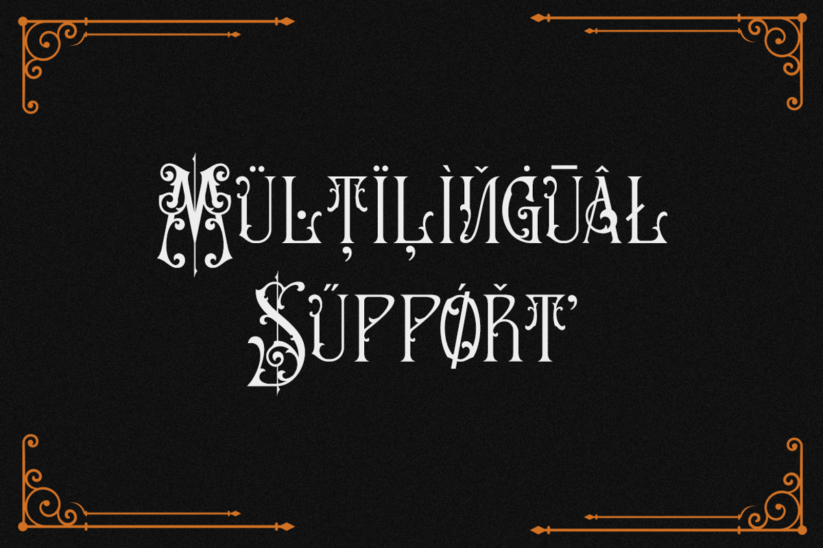 Blackshot - Blackletter Font, a Blackletter Font by RockboyStd (Photo 10 of 12)