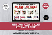 Real Estate Holiday Flyer Bundle, a Flyer Template by CreativeVinesStore (Thumbnail 7 of 7)