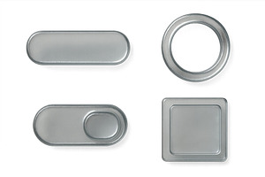 Collection of metallic trays in, a Food Illustration by ZinetroN