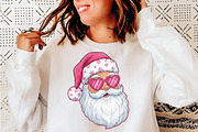 Sequin Christmas Faux Glitter Santa, an Illustration by SinaCreation (Thumbnail 5 of 7)