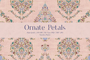 Ornate Petals Prints & Patterns, a Pattern Graphic by GND ART STUDIO (Thumbnail 1 of 8)