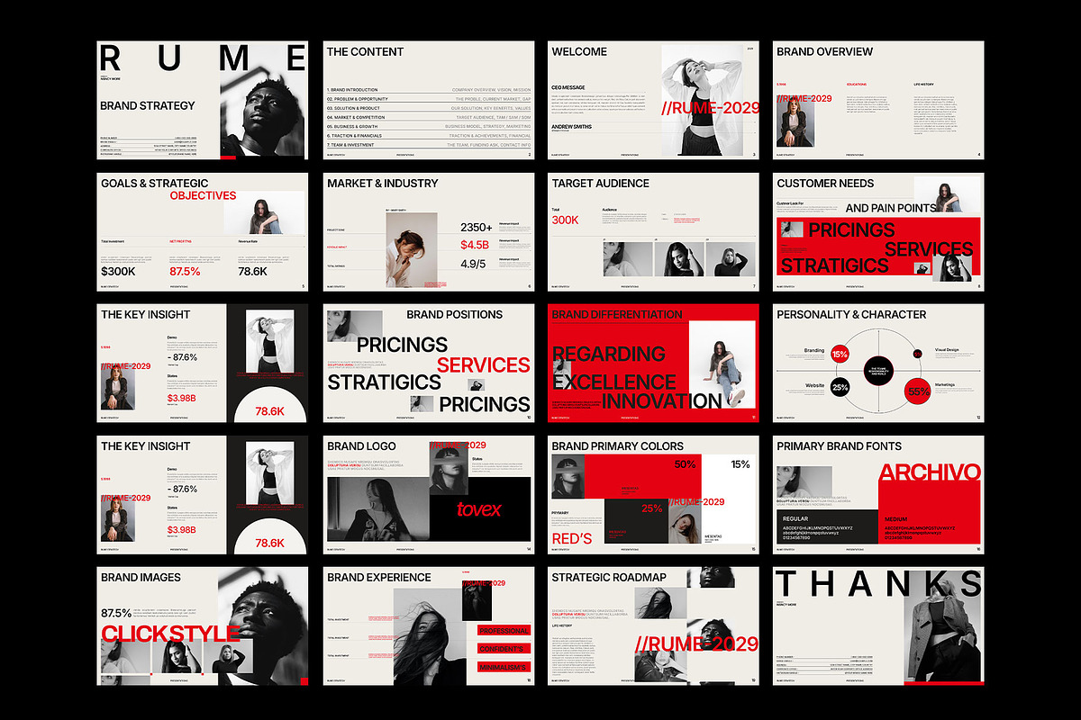 RUME | Brand Strategy Deck, a Presentation Template by Templeste (Photo 7 of 7)