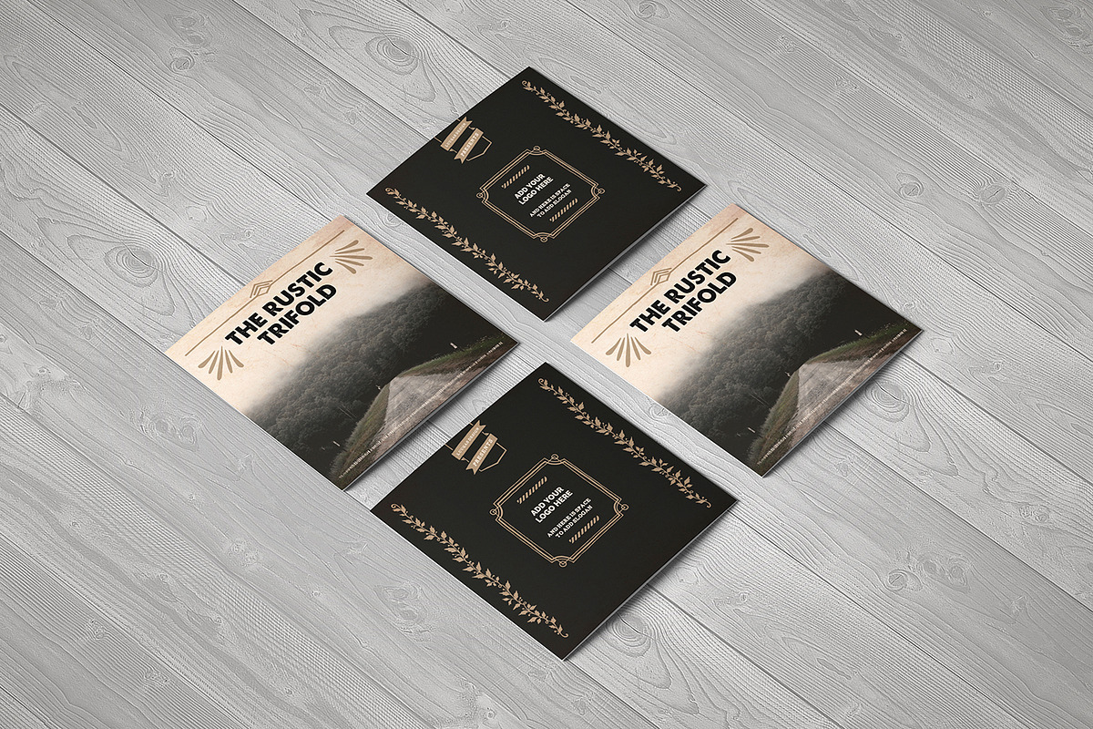 The Rustic Trifold, a Brochure Template by Luuqas Design