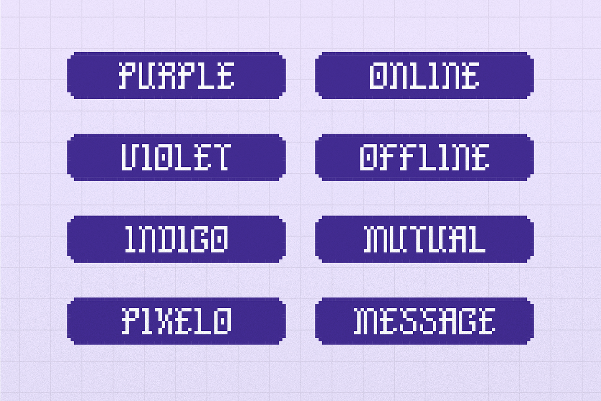 Shiver Glitch | Pixelated Font, a Sans Serif Font by gracetype_studio (Photo 3 of 12)