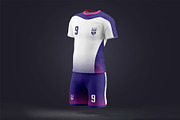 Soccer Uniform Mock-up, an Apparel Mockup by zippypixelstudio (Thumbnail 4 of 11)