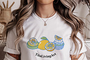 Lemon Tea Time Clipart Hand Drawn, a Food Illustration by TitaLivingArt (Thumbnail 7 of 10)