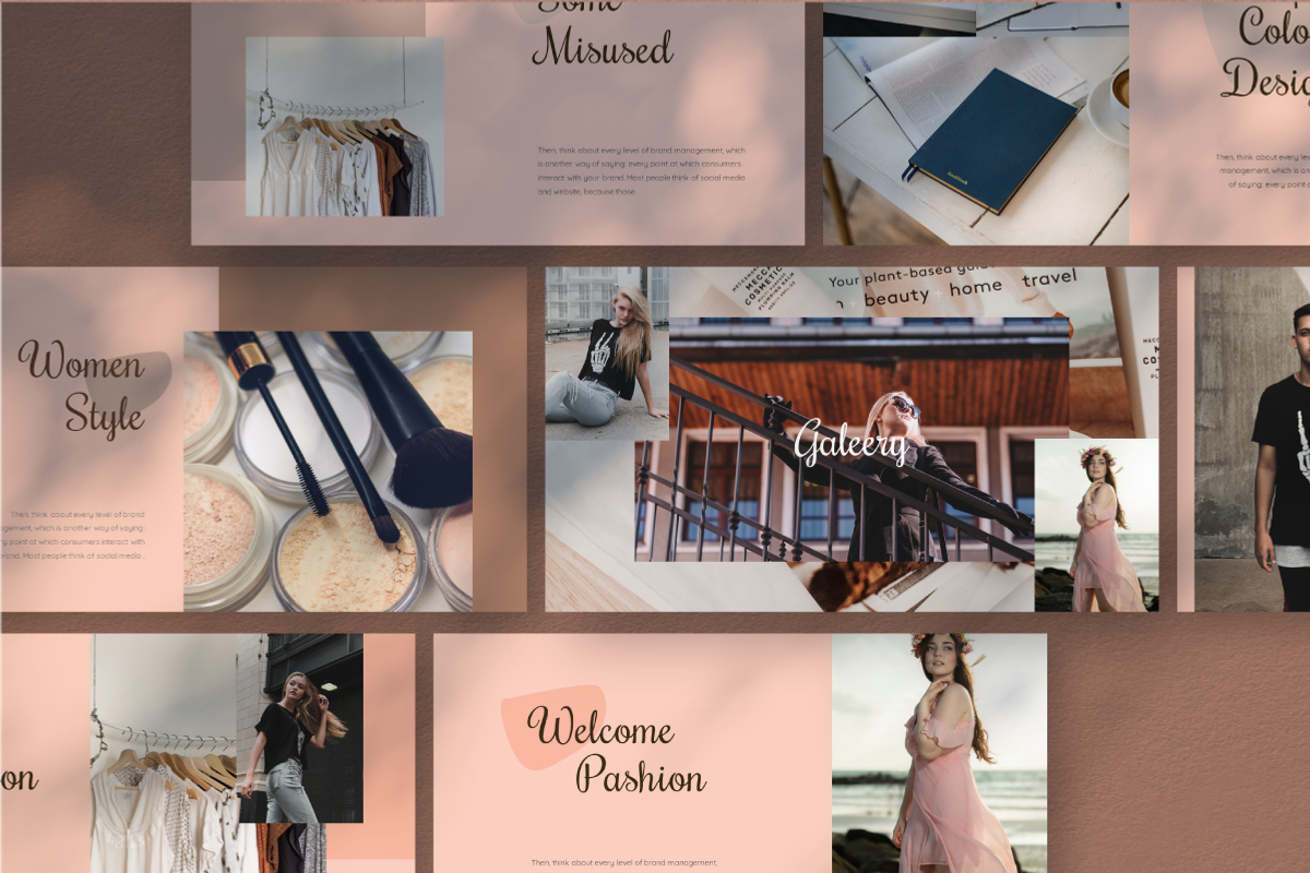 New Pashion Keynote Template, a Presentation Template by Inkofert (Photo 3 of 11)