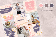 Instagram post template, a Social Media Template by Integrity_store (Thumbnail 5 of 8)
