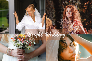 12 Bright Wedding Lightroom Presets, a Preset Add-On by RamsaGraphi