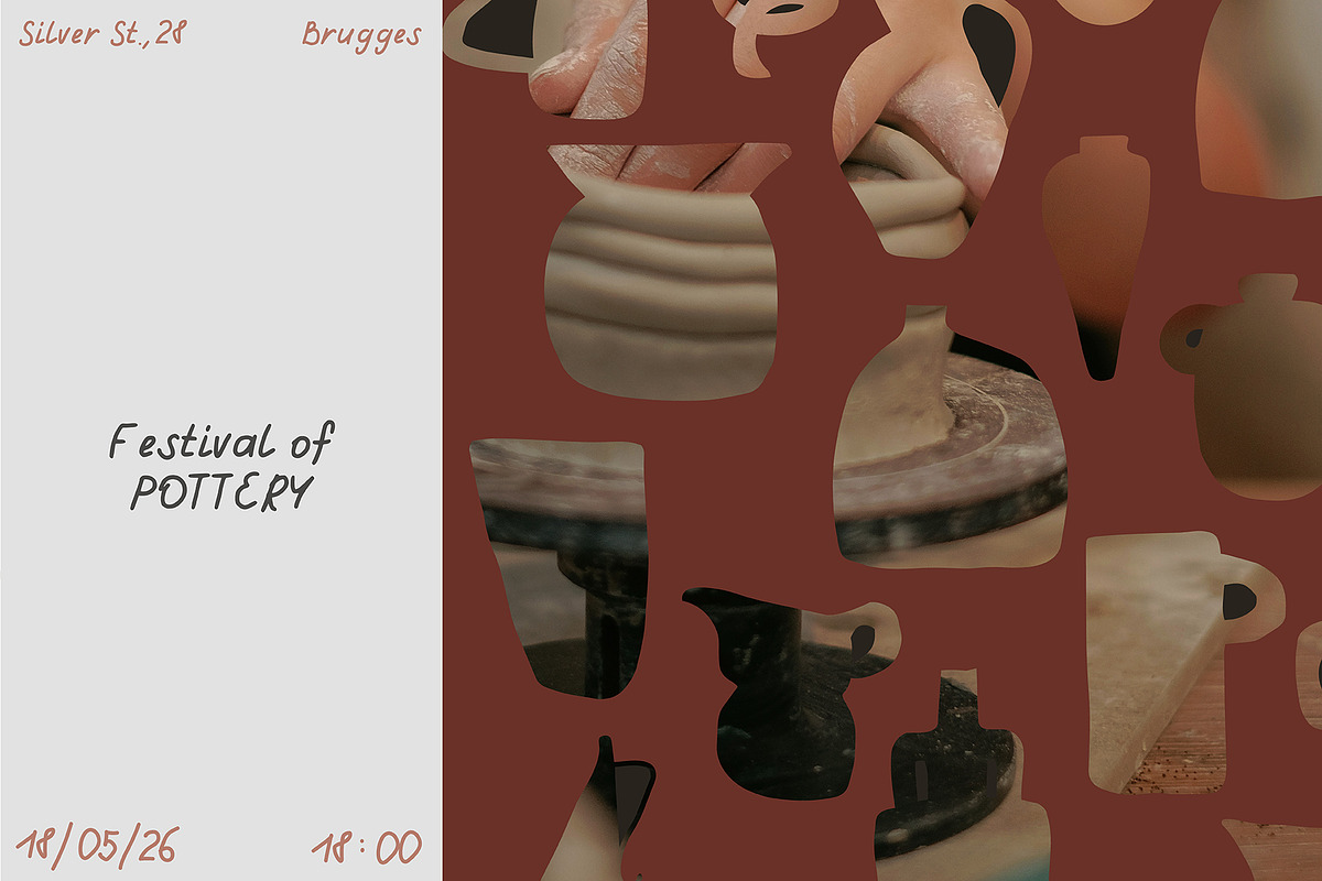 224 POTTERY CLIPART - HAND DRAWN, an Object Illustration by JuDesign (Photo 20 of 25)