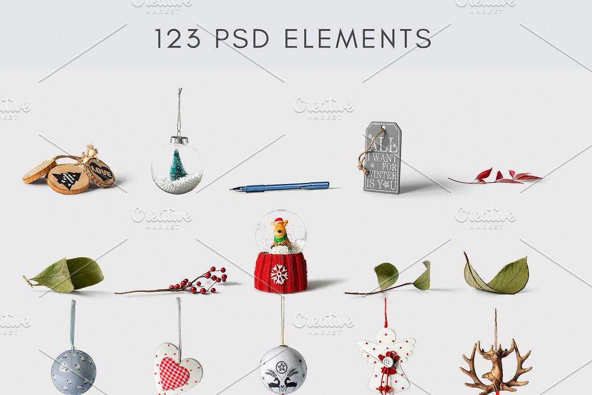 Christmas Scene Creator mockup, a Product Mockup by JAY MID IMAGE (Photo 5 of 5)