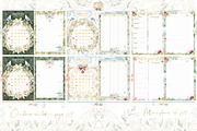 Watercolor Christmas ornament bundle, a Decorative Illustration by WonderWonder (Thumbnail 9 of 20)