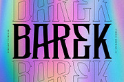 Barek - Gothic Blackletter Font, a Blackletter Font by Nirmana Visual (Thumbnail 1 of 8)