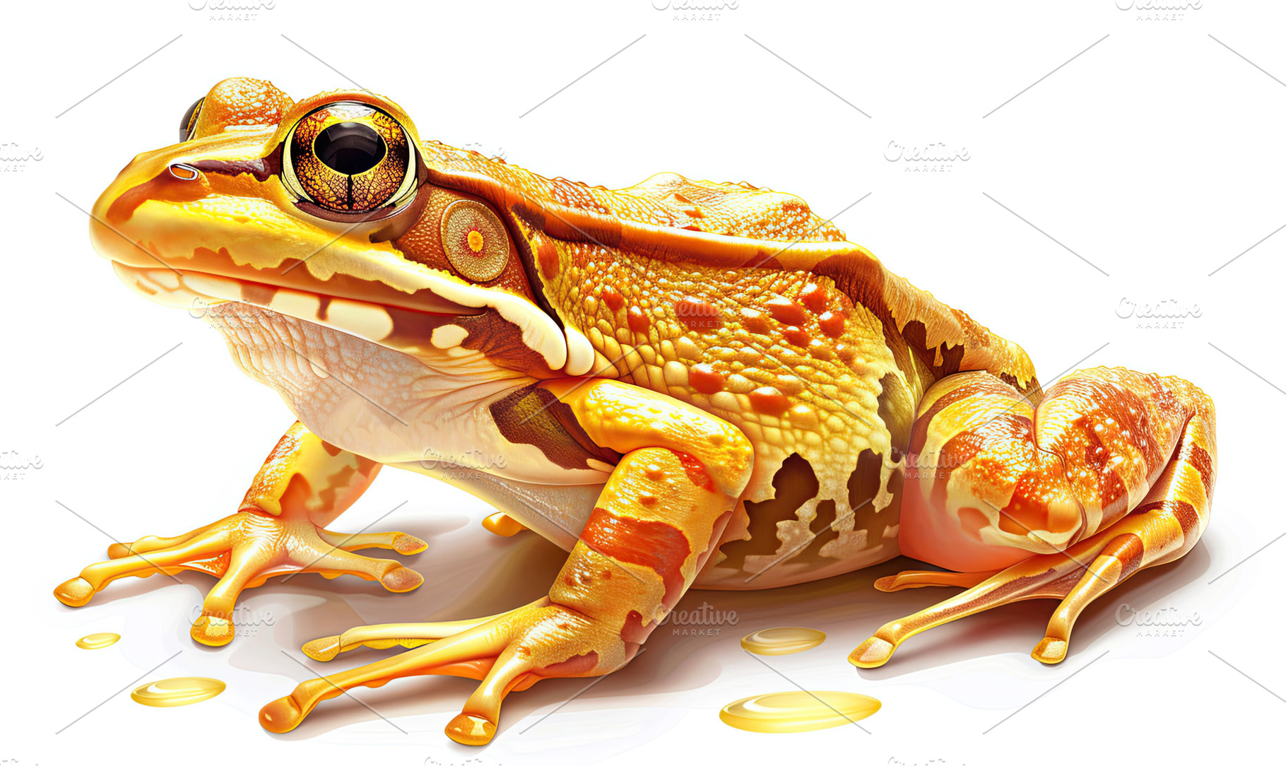 An illustration of a shiny golden tr, a Photo by LOGOCREATIVE