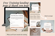 Kartra Membership - Rose Gold Bundle, a Landing Page Template by Solana Creative Co. (Thumbnail 6 of 9)