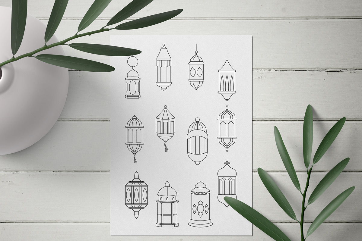 Islamic Lantern, an Object Graphic by Peunayah (Photo 2 of 2)