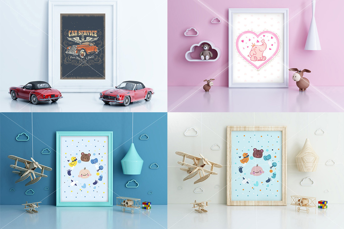 30 MockUps - Bundle - Frame - Poster, a Print Template by Milan Mockup (Photo 3 of 4)