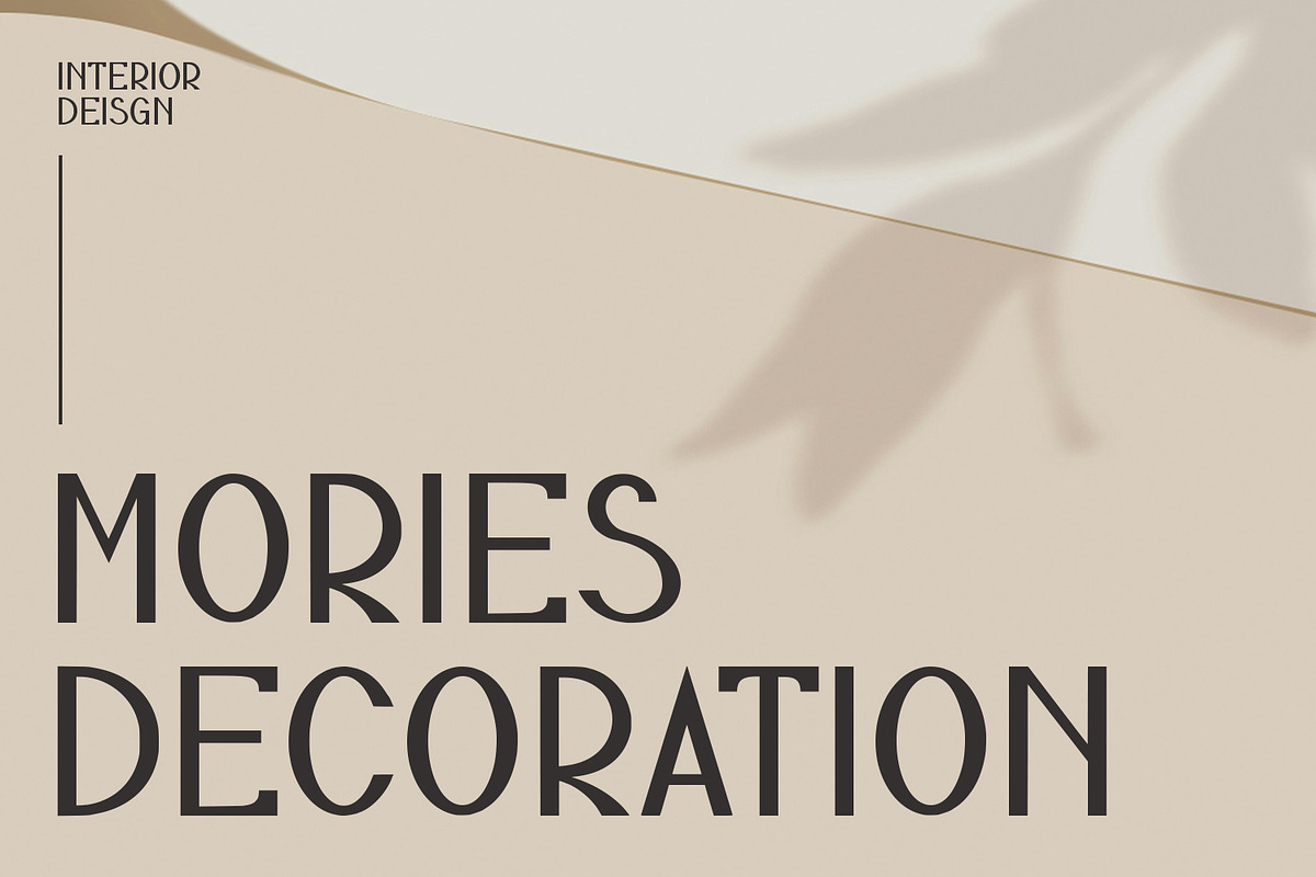 Oquletta Sans Display Font, a Serif Font by Maulana Creative (Photo 2 of 8)