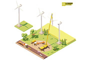 Isometric city map elements, an Object Graphic by tele52 (Thumbnail 32 of 72)